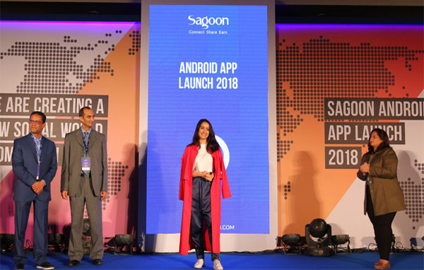 Shraddha Kapoor at Sagoon App Launch