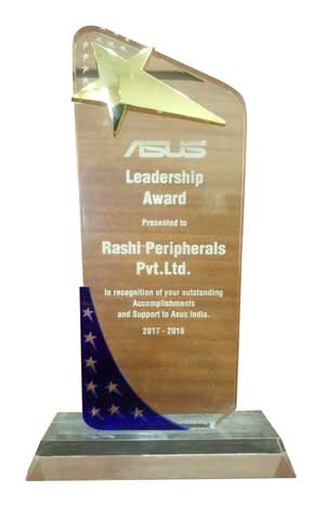 Rashi Peripherals Wins Distribution Leadership Award