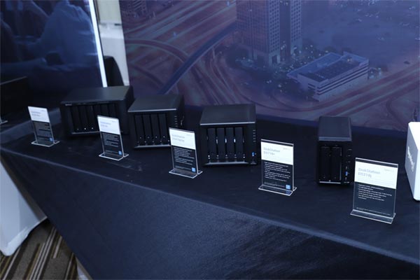 Synology products showcased