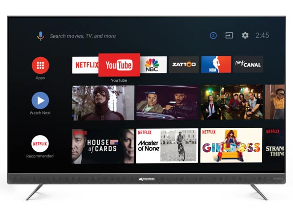 Micromax Google Certified Android TV