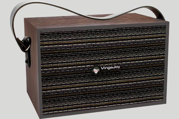 Vingajoy HT 2090 Wooden Vintage Wireless speaker