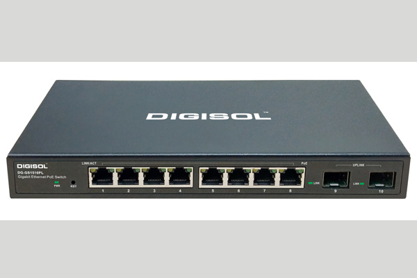 Digisol DG-GS1510PL PoE switch