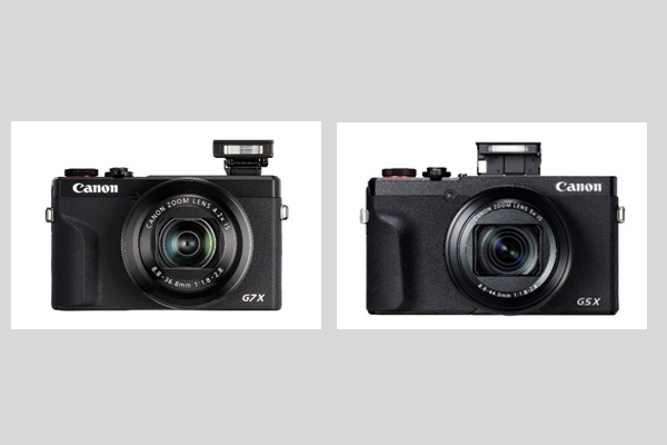 PowerShot G5 X Mark II and PowerShot G7X Mark III