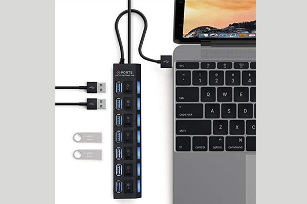 PremiumAV 7 Port USB Adapter