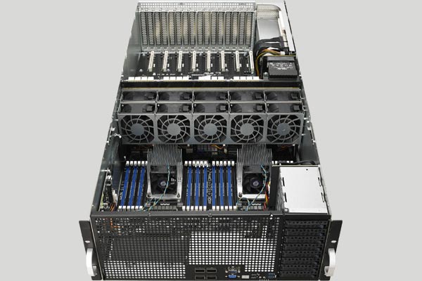 ASUS ESC8000 G4 GPGPU server