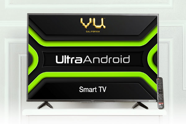 Vu Televisions brings Vu UltraAndroid TV