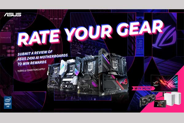 ASUS Rate your gear