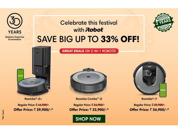 iRobot Roomba® i7 - Now Available in India 
