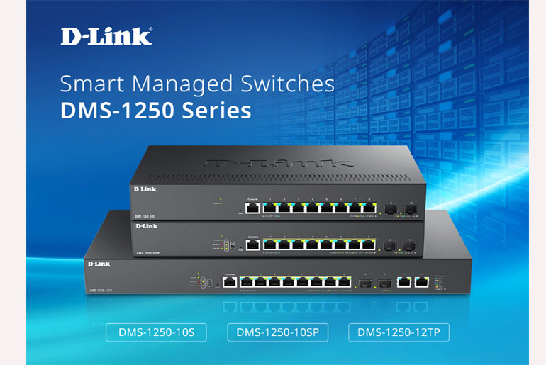 D-Link Introduces New DMS-1250 Series Smart Switches